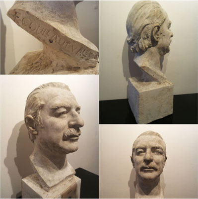 Busto de "Tip" (autor: F. Coullaut Valera) FIRMADO / Bust of "Tip" (author: F. Coullaut Valera) SIGNED