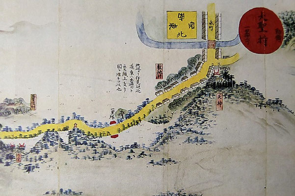 加賀市所蔵　文化7年　東都道中分間絵図