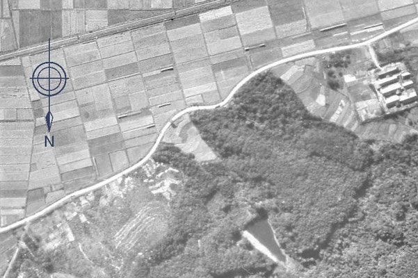 昭和21年10月10日撮影　国土地理院空中写真
