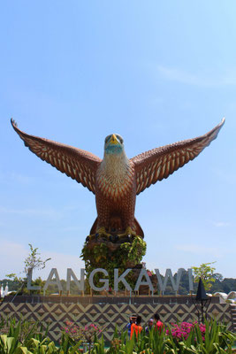 Insel Langkawi - Der Adler als Wappentier