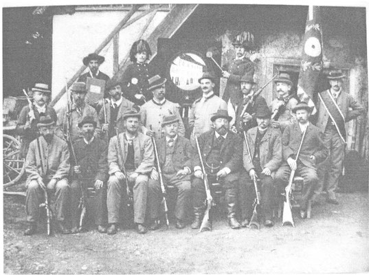 Scheibbser Schützen 1896