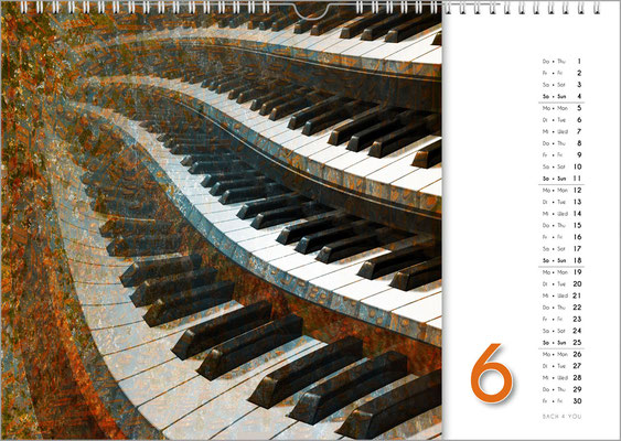 33 music calendars are 33 music gifts.