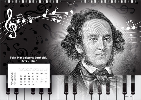The Composers Calendar, November.