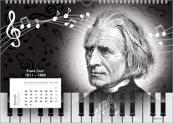 The Composers Calendar, January.