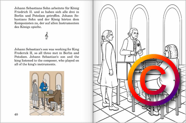 Bach Coloring Book.