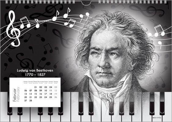 The Composers Calendar, February.