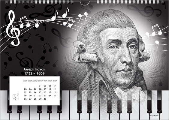 The Composers Calendar, June.