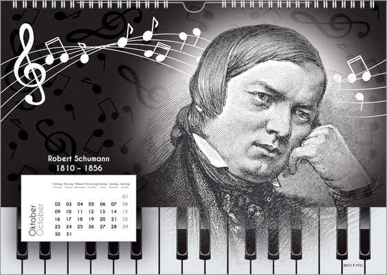 The Composers Calendar, October.