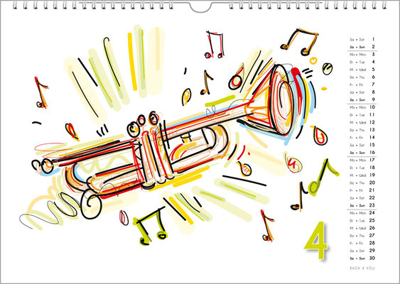 Music Calendars ... Are Cool Music Gifts.
