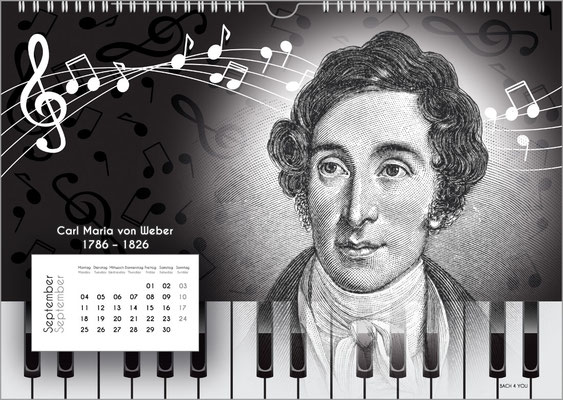 The Composers Calendar, September.