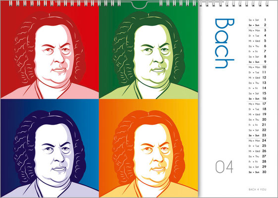 The composers calendar.