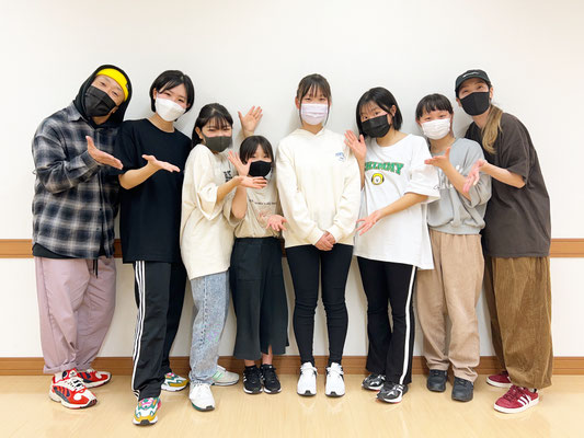 稲毛スタジオ・大人クラスにフウカちゃんが入会してくれました♪これから一緒に、思いっ切りヒップホップダンスを楽しんでいこうね♪