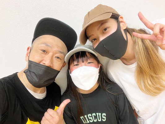 稲毛・水曜日キッズクラスのルナと、ダンス発表会の復習練習♪ルナ、本当に良く頑張ってついてきてくれています♪
