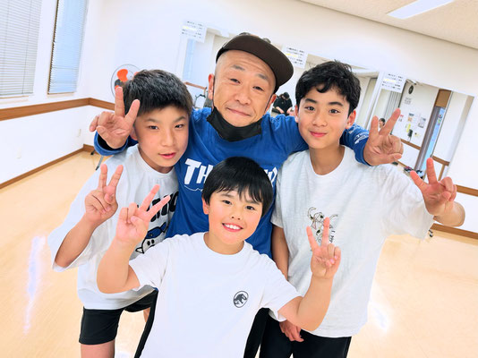 千葉ダンススクール Beat squadの水曜日・長沼キッズクラスでの1枚♪