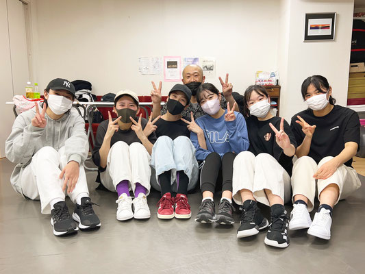 西千葉スタジオ・土曜日HIPHOPクラス♪なんだか可愛い、とっても良い写真が撮れました♪