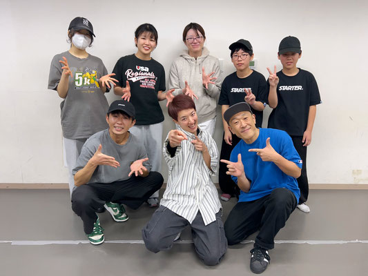 千葉 ダンススクール Beat squadの卒業生・ザリナがPOPPIN(ポッピン)レッスンに参加