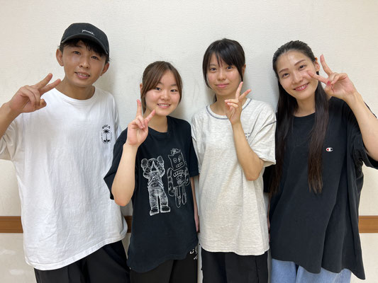 先日のPOPPIN & アニメーションナンバーのリハーサル後♪千葉ダンススクール Beat squadの自慢のクラスでもあります♪