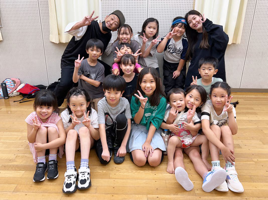 千葉ストリートダンススクール Beat squadの若葉区・火曜日17時キッズクラス♪
