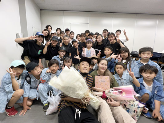 ダンス発表会、大成功で無事に終了！！♪皆、本当に良く頑張ってきたね！お疲れ様！！♪