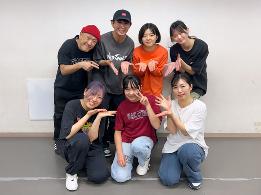 千葉 ダンススクール Beat squad 土曜日ヒップホップクラスのヒノが復帰