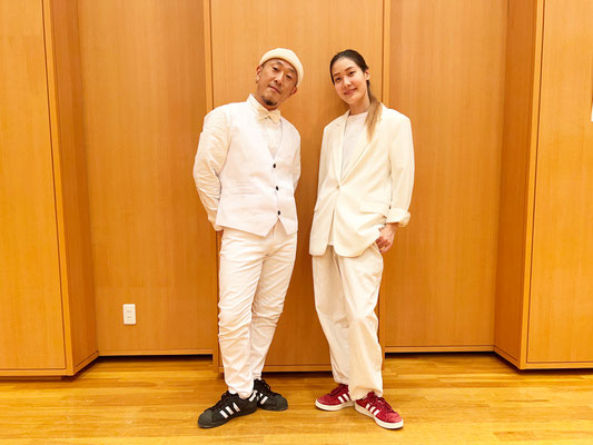 TADA先生＆EMU先生、稲毛区・長沼コミュニティセンターでイントラ記念撮影♪