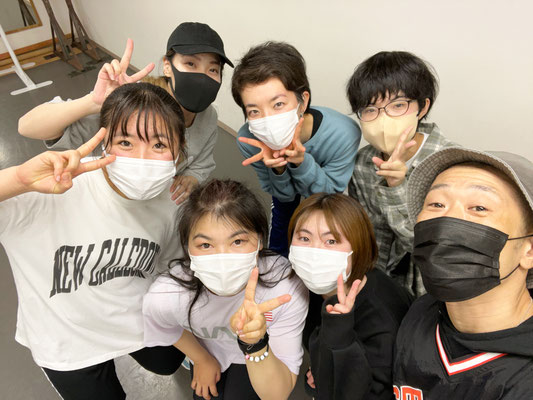西千葉スタジオ・火曜日クラスのレッスンをもちまして、千葉ダンススクール Beat squadも2022年のレッスン納め♪