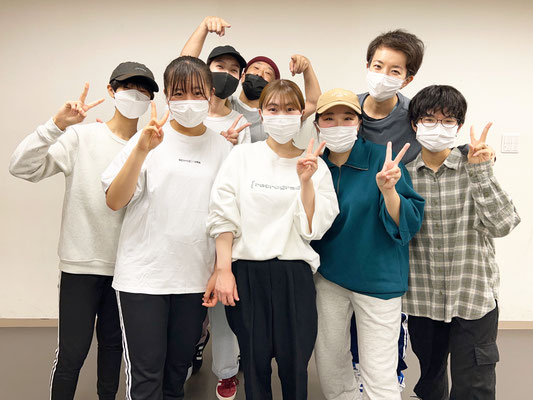 千葉ダンススクール Beat squadの西千葉スタジオ・火曜日クラスにアオイちゃんが入会してくれました♪