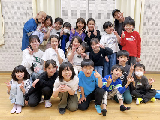 若葉区 千城台・キッズヒップホップクラスのご紹介♪現在、月曜日と火曜日でダンスレッスンをしています♪