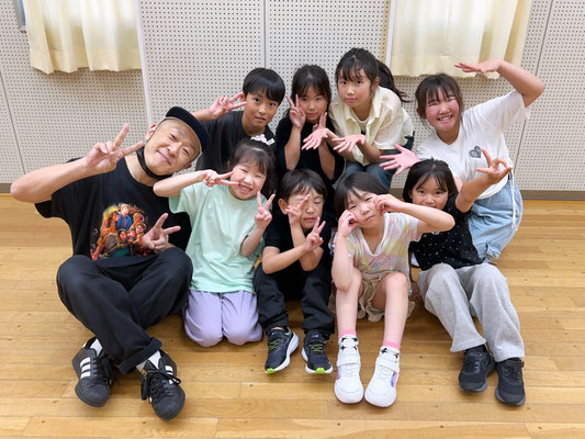 千葉ダンススクール Beat squad 若葉区 千城台 キッズHIPHOPクラス