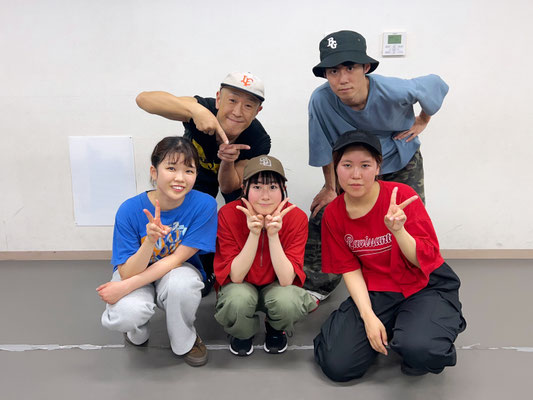 千葉 ダンススクール Beat squad 西千葉 月曜日 ヒップホップレッスン