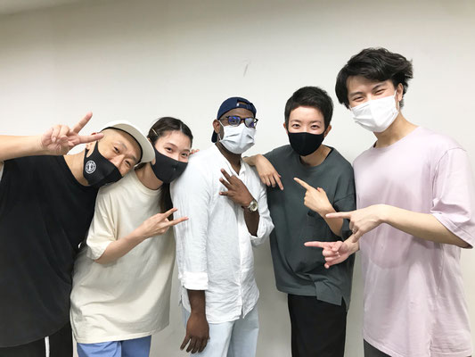西千葉スタジオの土曜日クラスを卒業したニミちゃんがBeat squadに遊びにきてくれました、とっても嬉しかったです♪