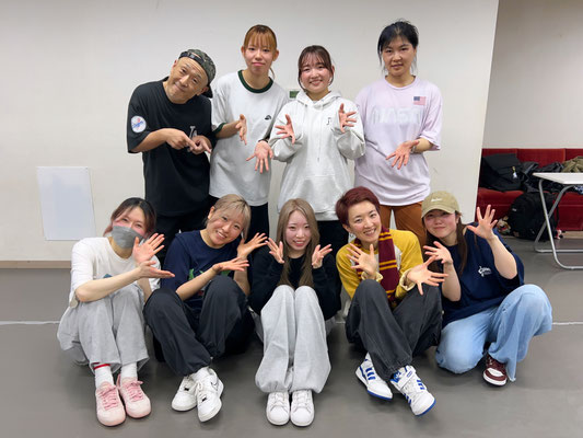 千葉 ダンススクール Beat squad 西千葉スタジオ 火曜日 ヒップホップ に新メンバー