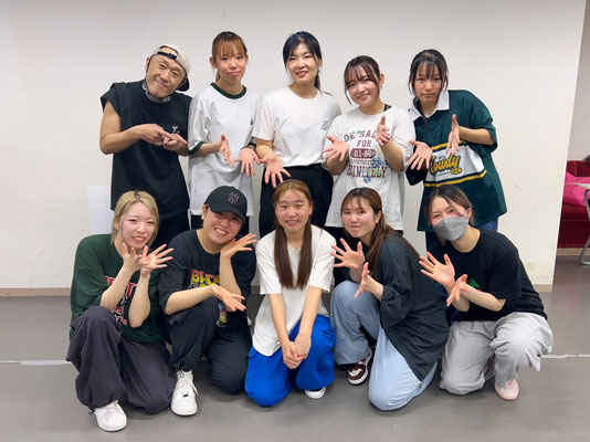 千葉 ダンススクール ダンススタジオ Beat squad 火曜日 大人 ヒップホップクラス