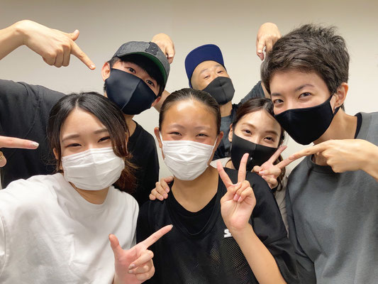 8月のショーに向けて、西千葉スタジオで選抜ユニットリハーサル♪