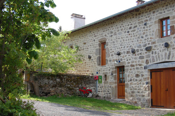 l'entrée du gite