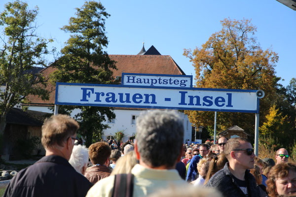 Chorausflug des Kirchenchors St. Clemens Eschenlohe auf die Frauen-Insel im Chiemsee