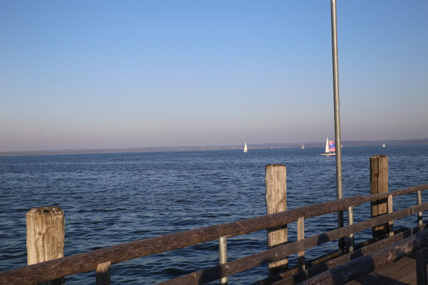 Chorausflug des Kirchenchors St. Clemens Eschenlohe auf die Frauen-Insel im Chiemsee