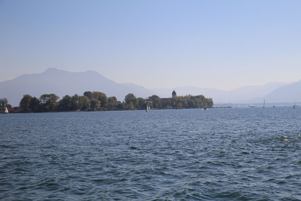 Chorausflug des Kirchenchors St. Clemens Eschenlohe auf die Frauen-Insel im Chiemsee