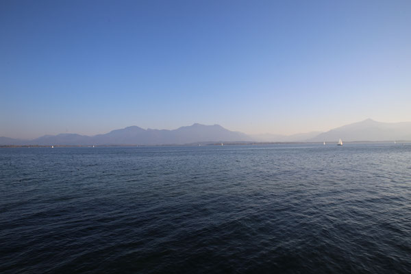 Chorausflug des Kirchenchors St. Clemens Eschenlohe auf die Frauen-Insel im Chiemsee