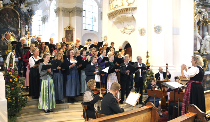 Chorkonzert des Kirchenchors St. Clemens Eschenlohe in Murnau