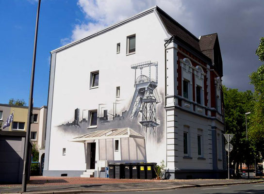 Ruhrpott Wandgestaltung in Bochum