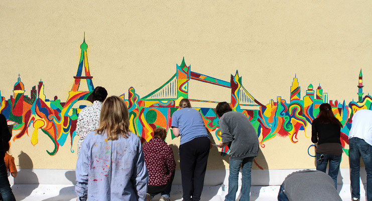 Kunst Team Fortbildung Gilden Grundschule, Dortmund