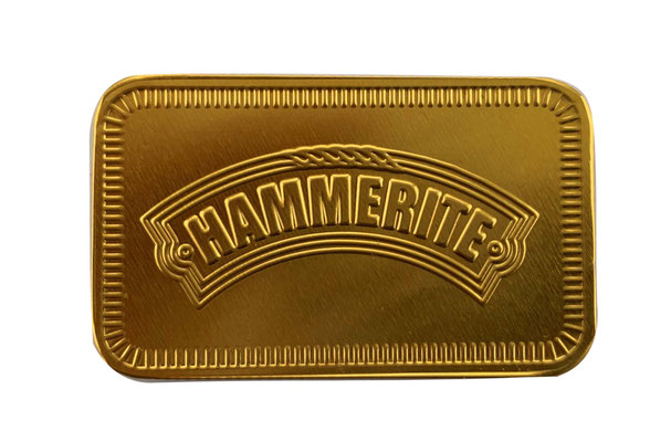 Goldbarren aus Schokolade mit eigenem Logo personalisiert als Werbeartikel für eine Giveaway Aktion.