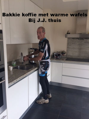Openingsrit met afsluiting koffie bij Jan