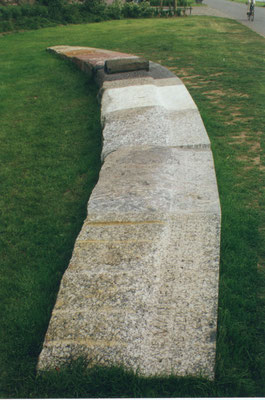 Metamorphose - Steinskulptur zum Osterspaziergang/Goethegeburtstag - Frankfurt am Main - 1999