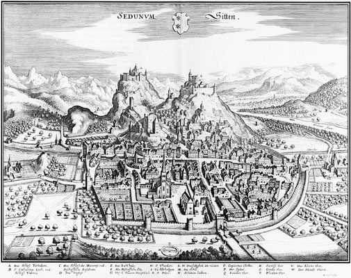 Sion (Matthäus Merian, 1642)