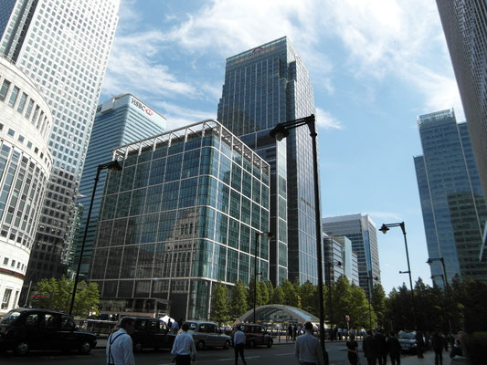 Canary Wharf - London - Juli 2014