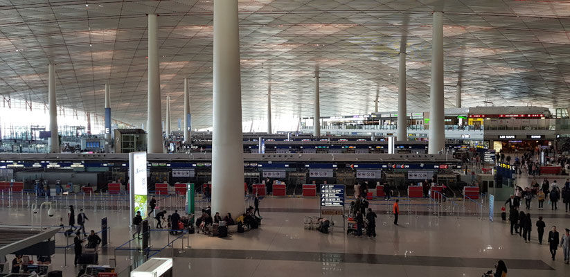 Peking Flughafen - März 2019 