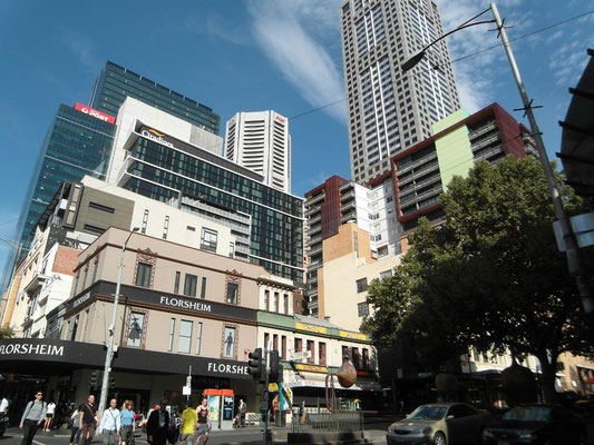 Melbourne Innenstadt - Febrauar 2015