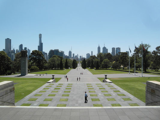 Melbourne Innenstadt - Febrauar 2015